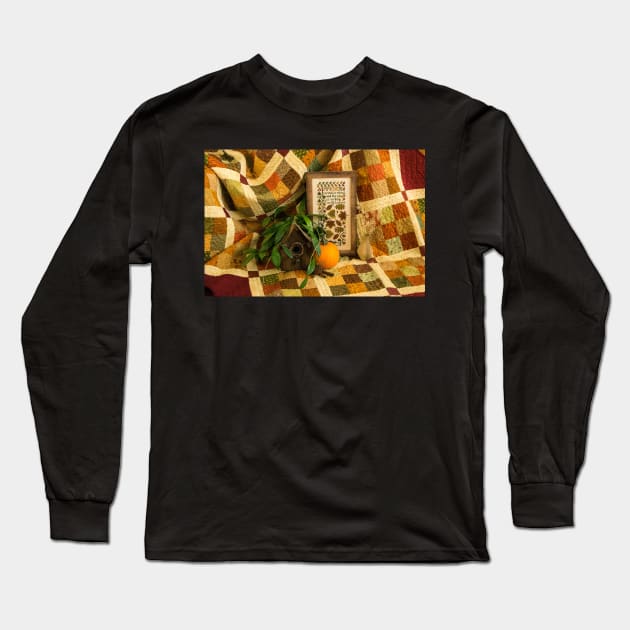 Autumn Quilt Long Sleeve T-Shirt by CanadianWild418